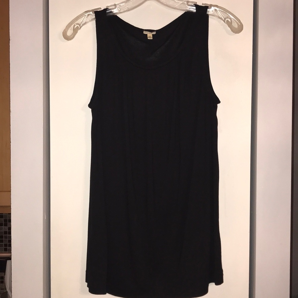 JCrew Sleeveless Black Tank